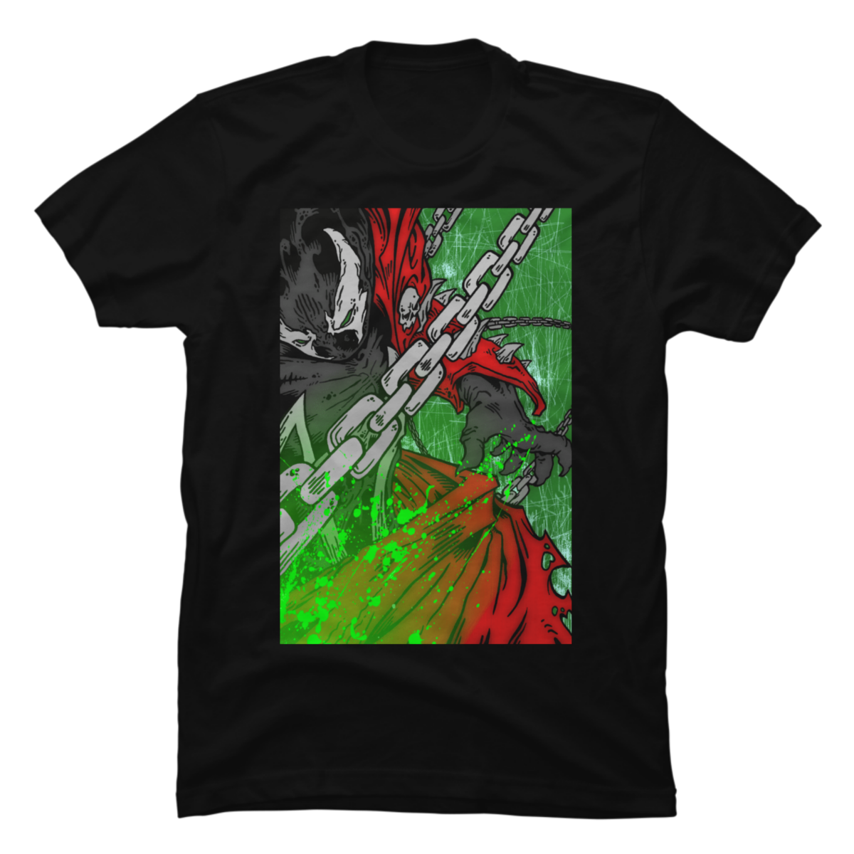 spawn comic t shirt